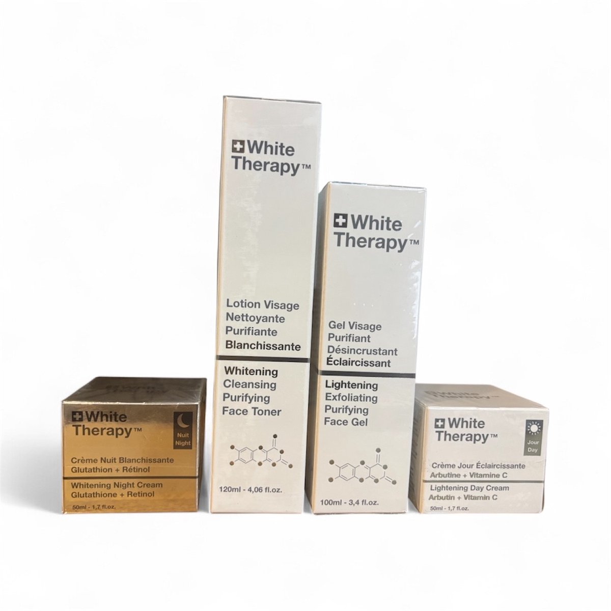 White Therapy Essential Pack – 4-delige Set Tegen Pigmentvlekken