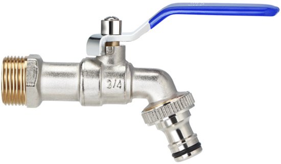 Kraan voor 200 L kunststof vat - AY-TAP-CANI- (BARREL-PE)-200LTR