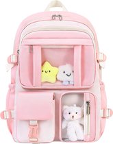 HORHEAR Kawaii Rugzak voor School, Schattige Rugzak met HORHEAR Kawaii Rugzak voor School, Schattige Rugzak met