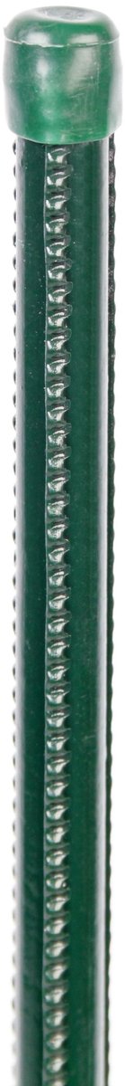 Alberts 854300 Universele staaf | geribbeld oppervlak | groen geplastificeerd | lengte 1000 mm | paal Ø 9 mm | Set van 25