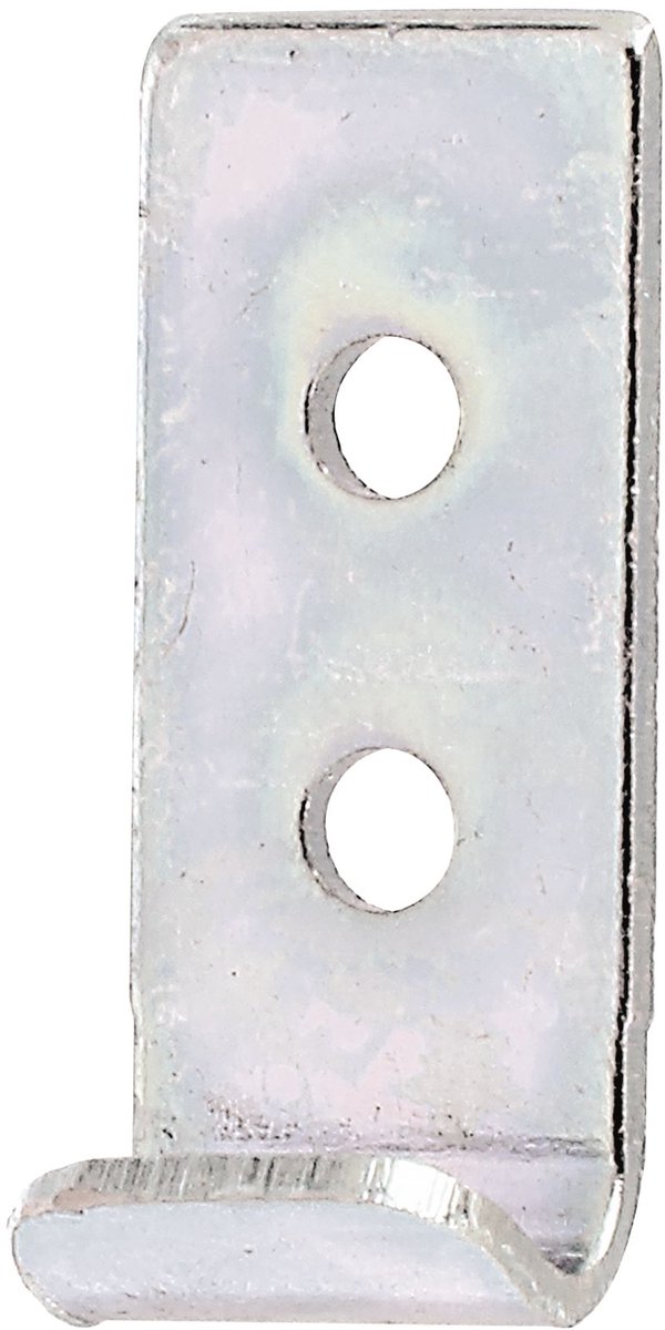 Alberts 851149 Sluithaak, voor Kistenverschlüsse, elektrolytisch verzinkt, dik gepassiveerd, gebogen, 12 x 30, 50er set