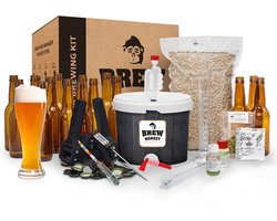 Brew Monkey Premium Weizen - Bierbrouwpakket - Brouwen met Verse Ingrediënten - Zelf Bier Brouwen Bierpakket - Startpakket - Gadgets Mannen - Vaderdagcadeau - Verjaardagscadeau voor Mannen - Origineel bier Cadeau