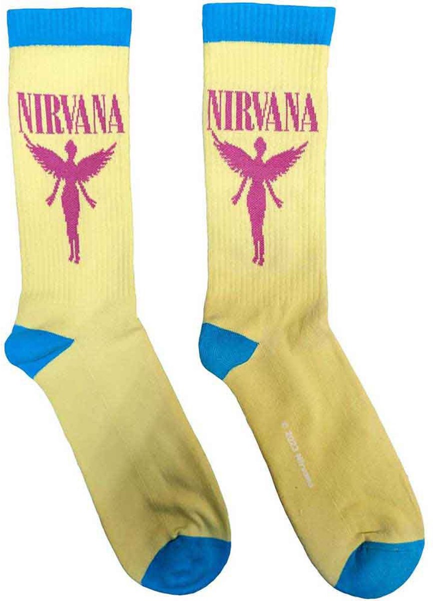 Nirvana - Angelic Sokken - Geel