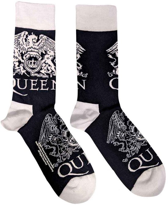 Queen - White Crests Enkelsokken - Donkerblauw
