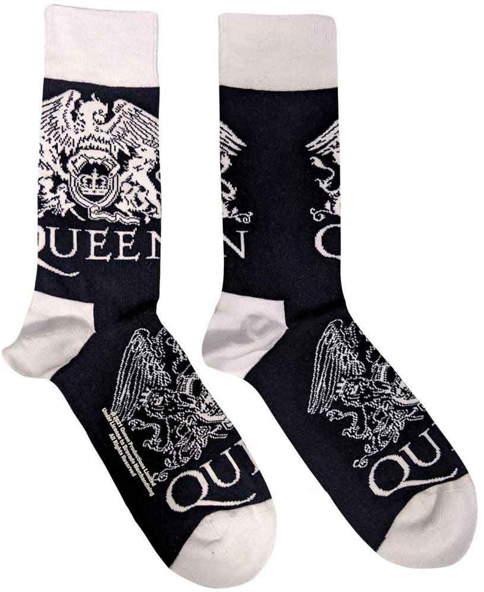 Queen - White Crests Enkelsokken - Donkerblauw