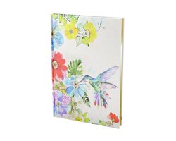 Notitieboek / Oversize Journal Peter Pauper - Hummingbird Garden - met leeslint - 18x23 cm