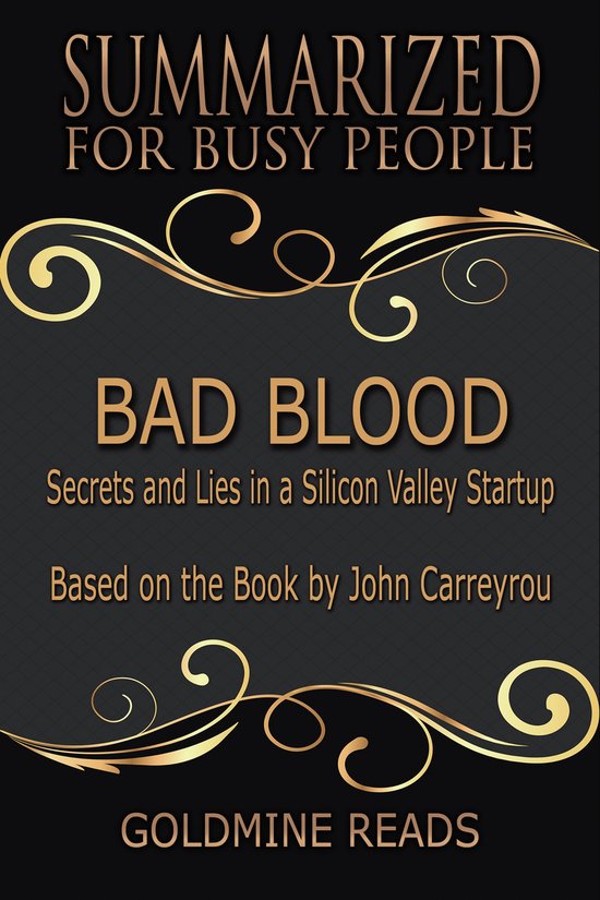 Bad Blood - Summarized for Busy People - cover