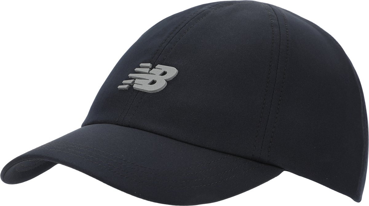 New Balance 6 Panel Performance Hat V 2.0 Unisex Pet Zwart