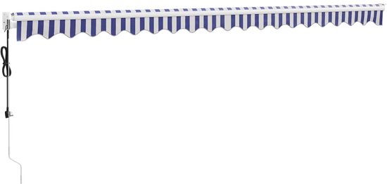 vidaXL-Luifel-automatisch-uitschuifbaar-5x3-m-blauw-en-wit