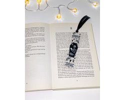 Unieke Boekenlegger met Lint – Inspirerend Design voor Elke Boekfan