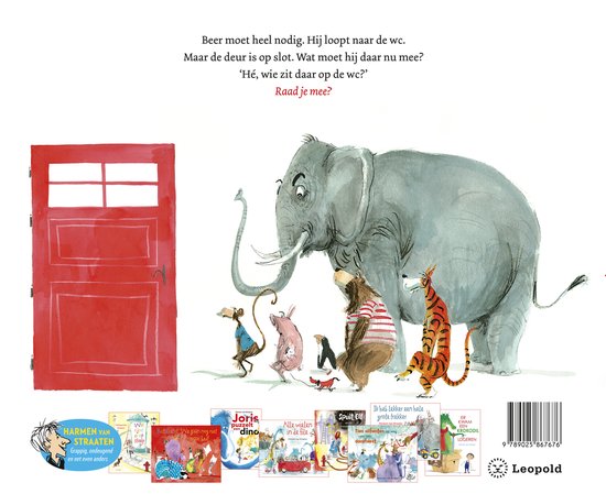 Hé, wie zit er op de wc?