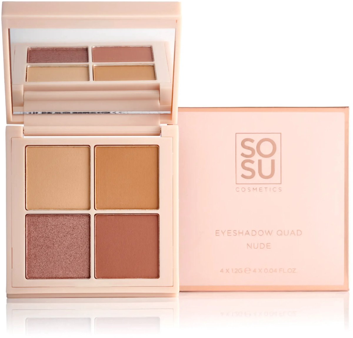 Sosu | Eyeshadow Quad Nude - Vegan