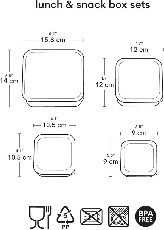 Coffret Lunch & Snack: Espace| A Little Lovely Company