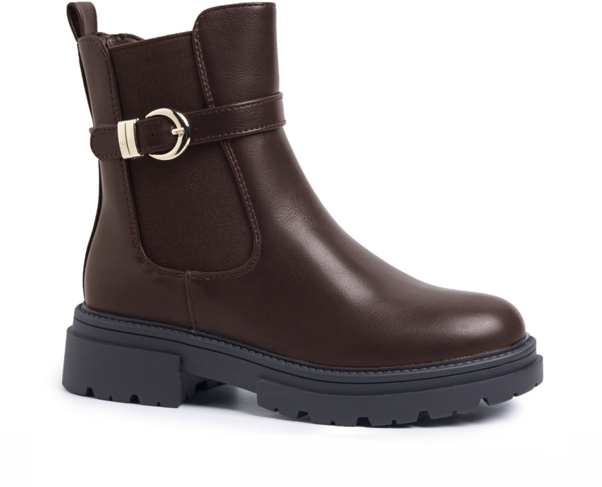 Trendy Buckle Boots voor Kids: Stoer, Stijlvol & Comfortabel Maat 27