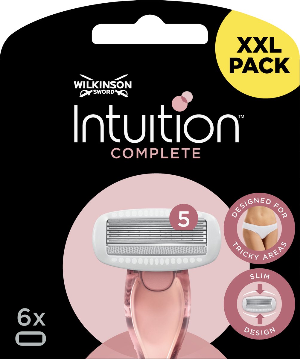 Wilkinson Sword Intiuition Complete Scheermesjes 6 stuks