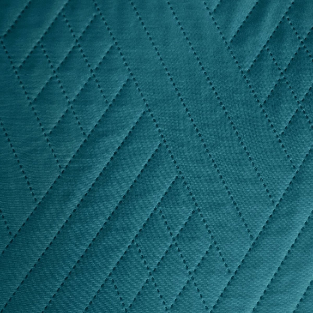 Sprei 200x220 cm Donker Turquoise met 2 Hot Press Kussenslopen