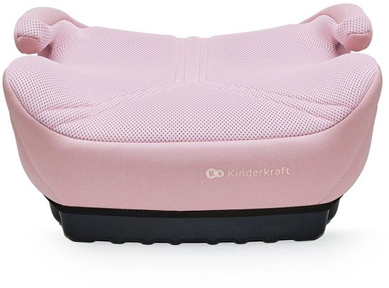 Kinderkraft I-BOOST 2 PRO i-Size - Zitverhoger - ISOFIX - Autostoel Booster - 125-150 cm 22-36 kg – 6-12 Jaar – R129 Goedgekeurd – Roze