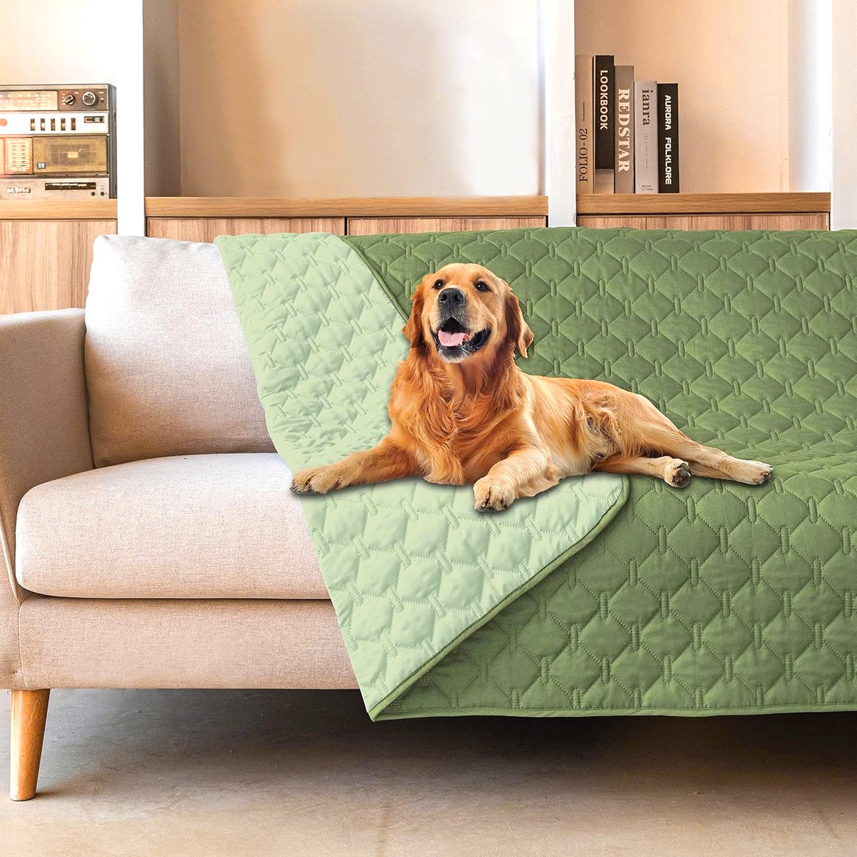PICK FOR LIFE Waterdichte hondendeken, omkeerbare huisdierdeken voor bank, bed en auto, wasbare hondenmat voor grote en kleine honden en katten