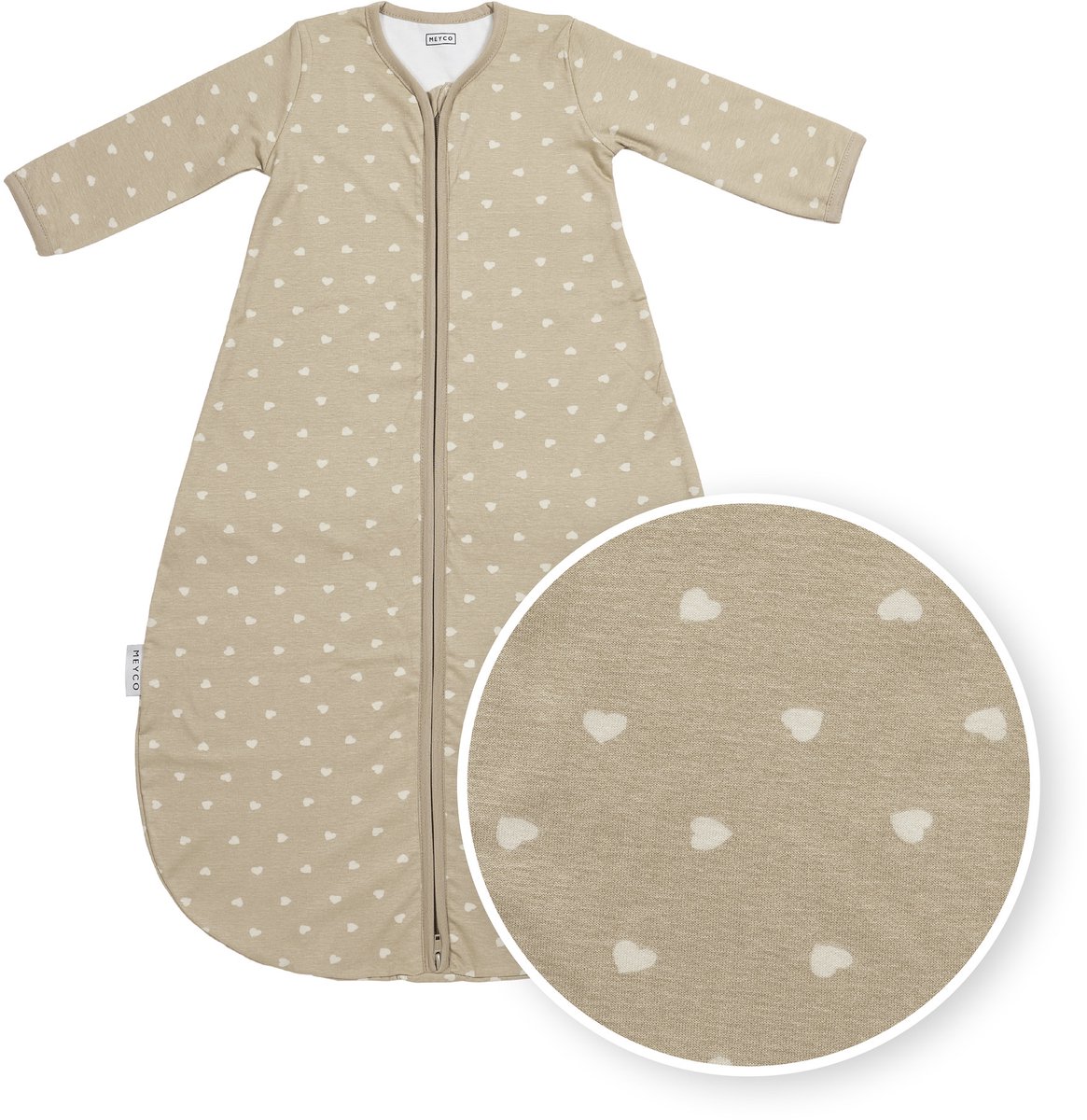 Meyco Baby Sweet Heart Slaapzak Rond 110 cm 1,0 TOG