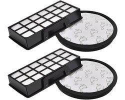 2-delige Filterset (ZR903701) - Geschikt voor Rowenta RO7681EA RO7691EA RO7690EA RO7649EA RO7647EA RO7663EA RO7676EA Stofzuigers