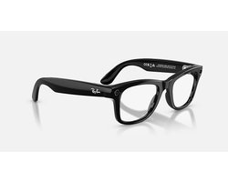 Ray-ban Wayfarer Meta Gen 2 Fotochromatische Zonnebril Zwart Transitions Graphite Green/CAT1-3 / 53 Man,Vrouw