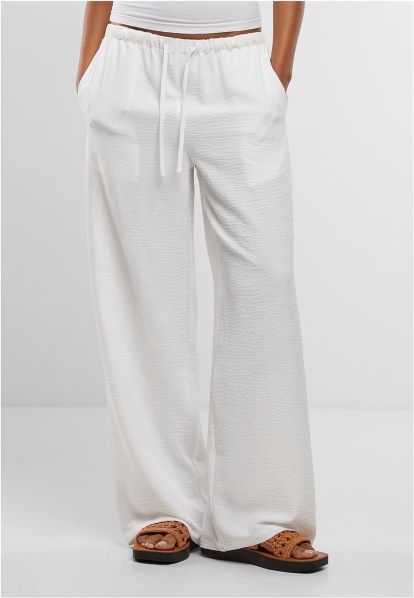 Urban Classics Structured Trousers Dames Stoffen broek – XL Wit