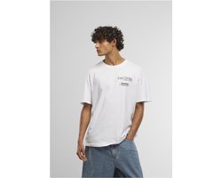 Mister Tee - Good Things Take Time Oversize Heren Tshirt - L - Wit