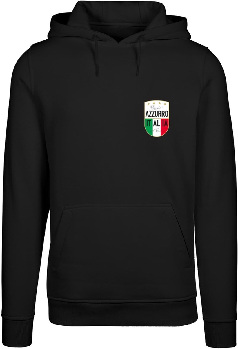 Mister Tee Azurro Italia Hoody -3XL Zwart