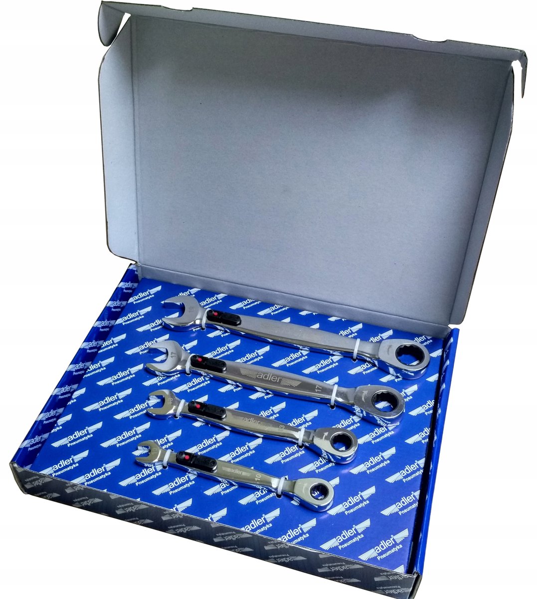 ADLER LED Ratel Ringsteeksleutel Set