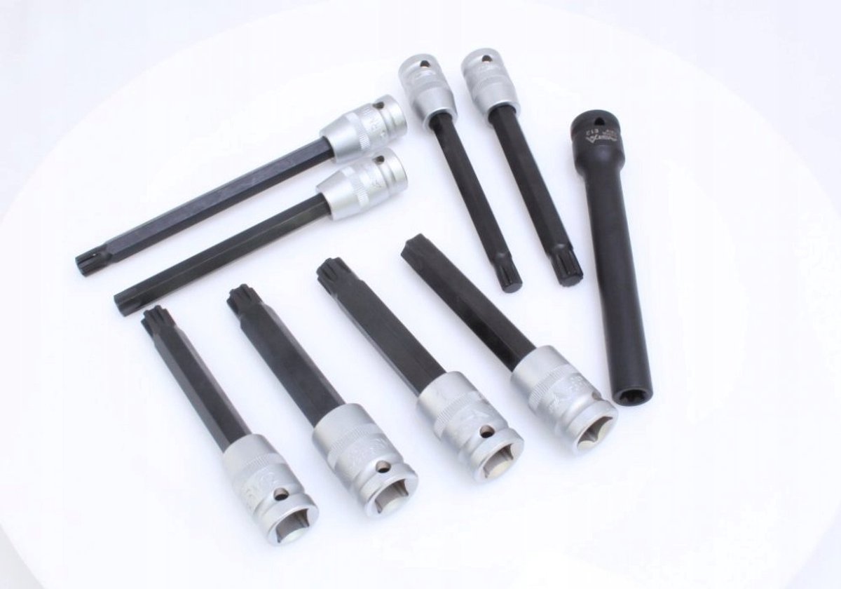 Asta Cilinderkop Dop 1/2" - Ribe, Torx, XZN, E-Torx