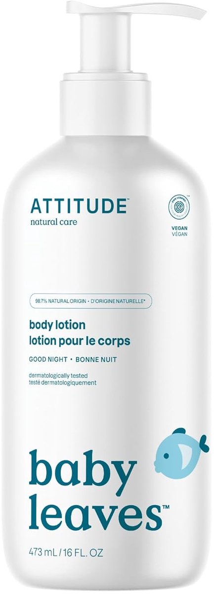 ATTITUDE Good Night Bundel - Baby Leaves ECO - duurzaam