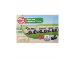 Speelse Houten Treinstel Express - Duitsland