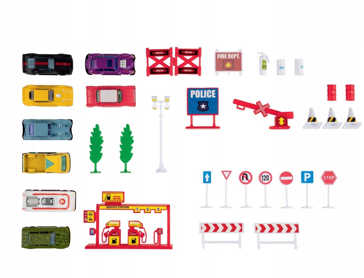 Speelse adventskalender met 24 Auto Verrassingen