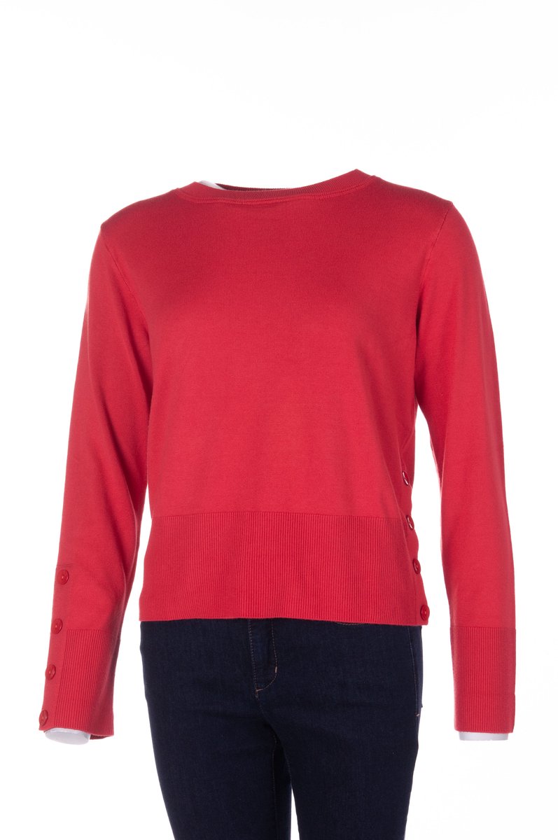La Fee Maraboutee - Trui - Rood - L (40)