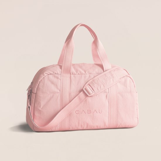 Cabau - Bloom Bag Pink - Sac de sport / Sac week-end - Léger et moelleux, facile à transporter, matériau durable, rapide à nettoyer