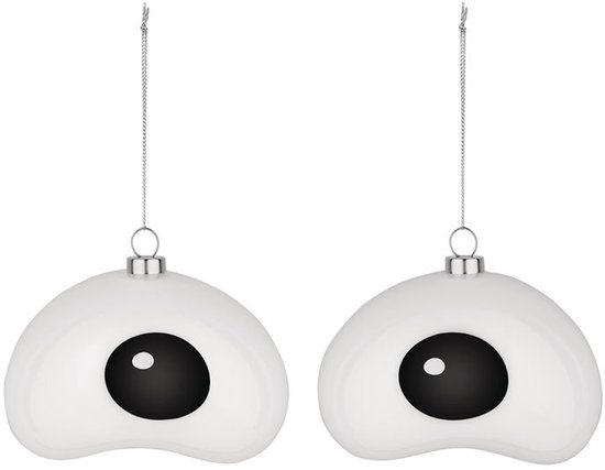 Alessi Nick - Boule de Noël - Verre soufflé - Peinte à la main