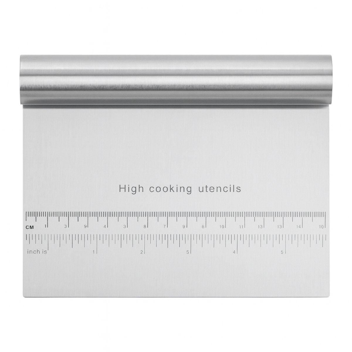 My Green Deal – RVS Deegsnijder & Deegschraper – Deegsteker 15 × 11,5 cm – Duurzaam Keukengerei voor Bakken & Taarten
