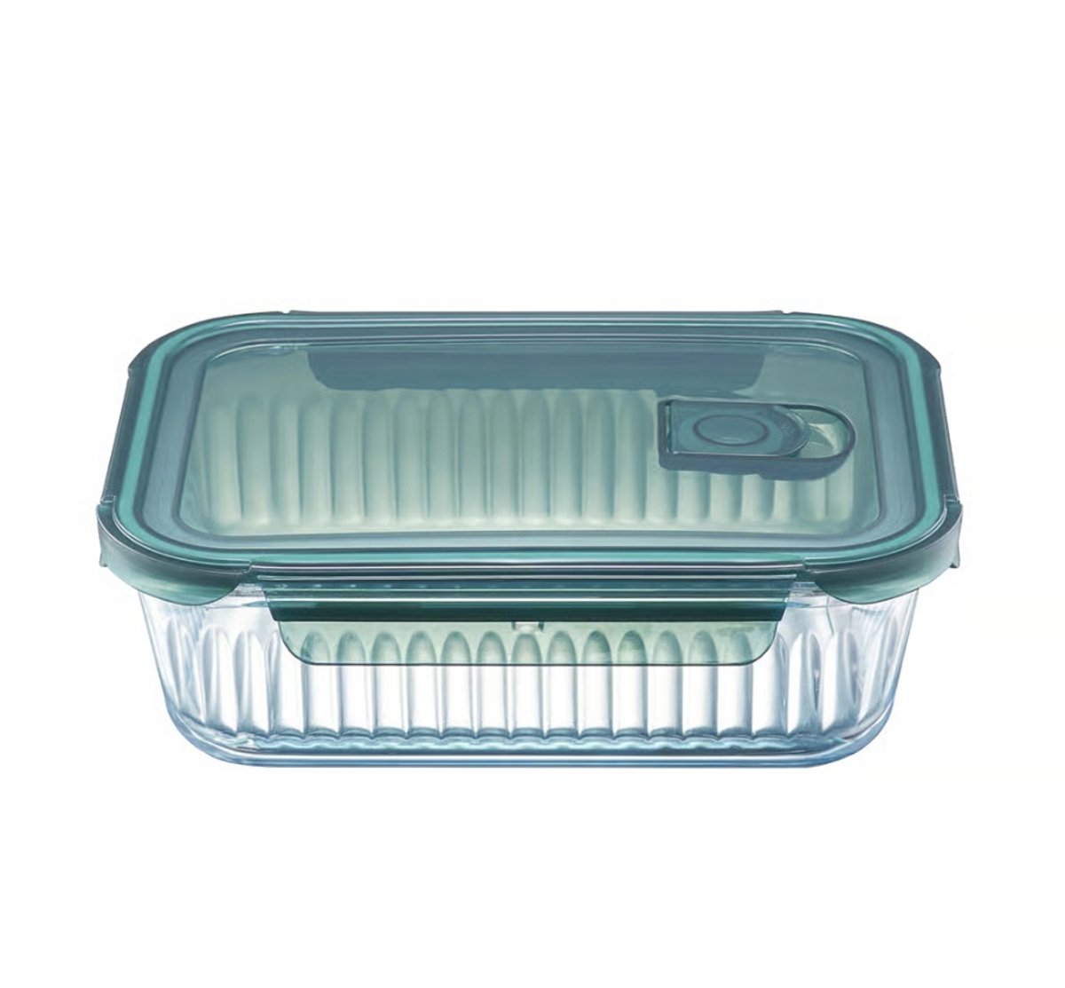 Rillet Ambition glazen voedselcontainer 1000ml - magnetron, deur, watwasser