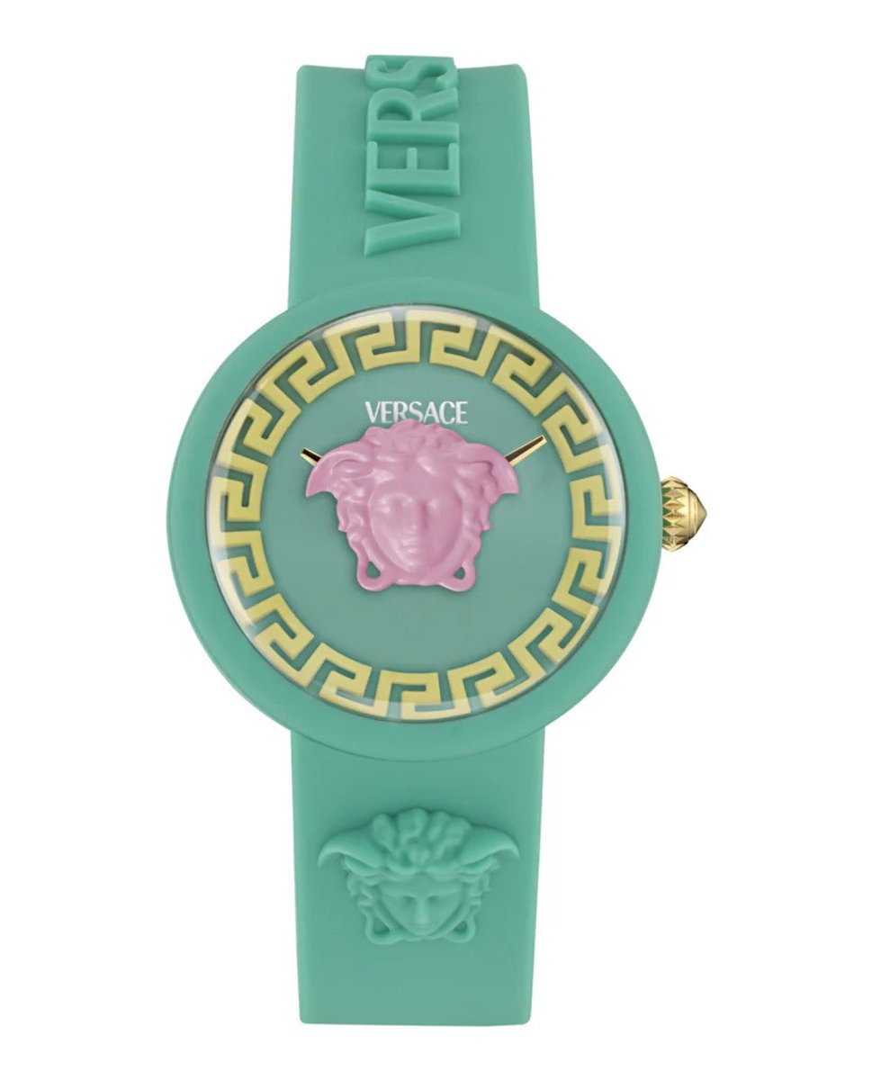 Versace Medusa Pop Kids VE9200225 Horloge - Siliconen - Groen - Ø 32 mm