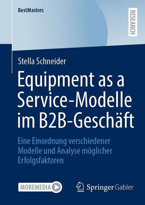 Business and Economics (German Language) - Equipment as a Se ... - cover