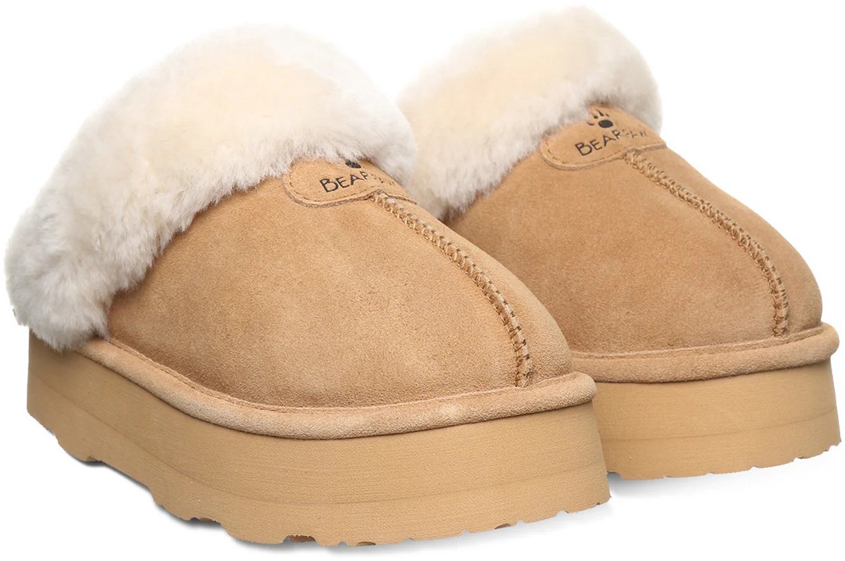 BEARPAW Retro Loki dames muiltje 2487W 245 Iced Coffee Solid