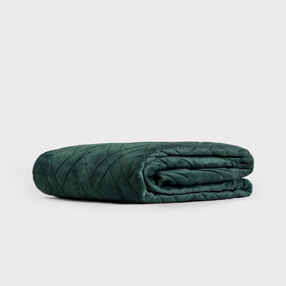 Homla TUALA Velours dekbedovertrek groen 200x220 cm met wattering
