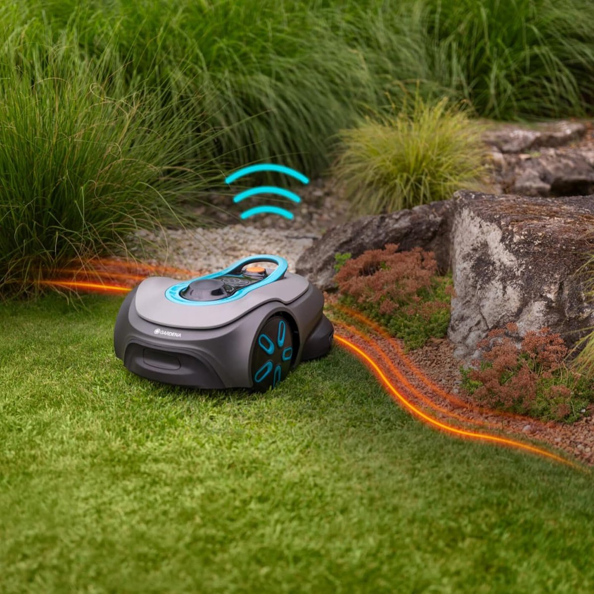Robuuste Snoerloze Robotgrasmaaier voor Tuinen tot 1.100 m² – Slimme App-Besturing & Automatische Oplaadfunctie – Indsutrialhome