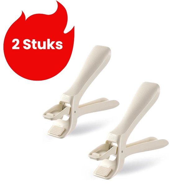 Keukentang, roestvrij stalen bakvormen, hot bowl retriever, tang, braadpan, hittebestendig, kom gripper van roestvrij staal met antislip handgreep Keukentang, roestvrij stalen bakvormen, hot bowl retriever, tang, braadpan, hittebestendig, kom gripper van roestvrij staal met antislip handgreep