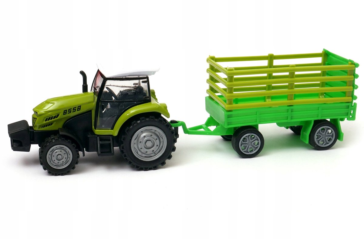 Dromader Kleine Boer Traktor met Aanhanger Speelgoed