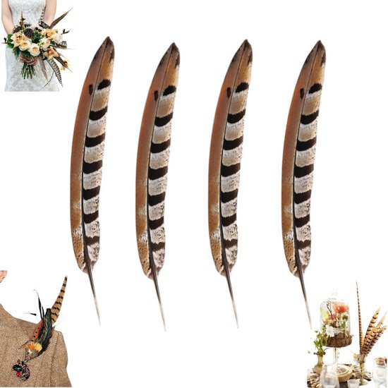 Natuurlijke struisvogelveren 15 cm-20 cm zwart - 20 stuks voor doe-het Natuurlijke struisvogelveren 15 cm-20 cm zwart - 20 stuks voor doe-het