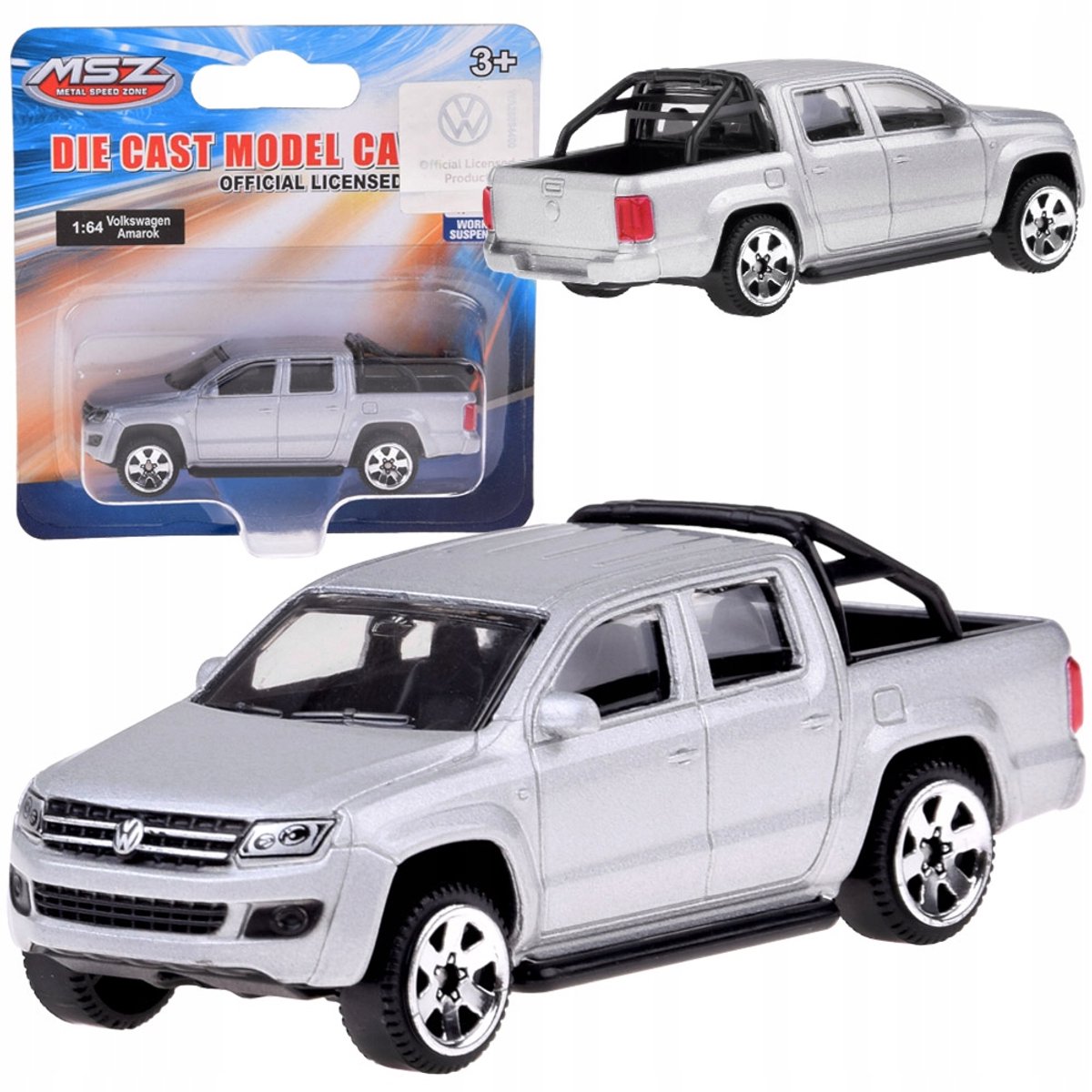 Volkswagen Amarok 1:64 Metalen Speelgoedauto