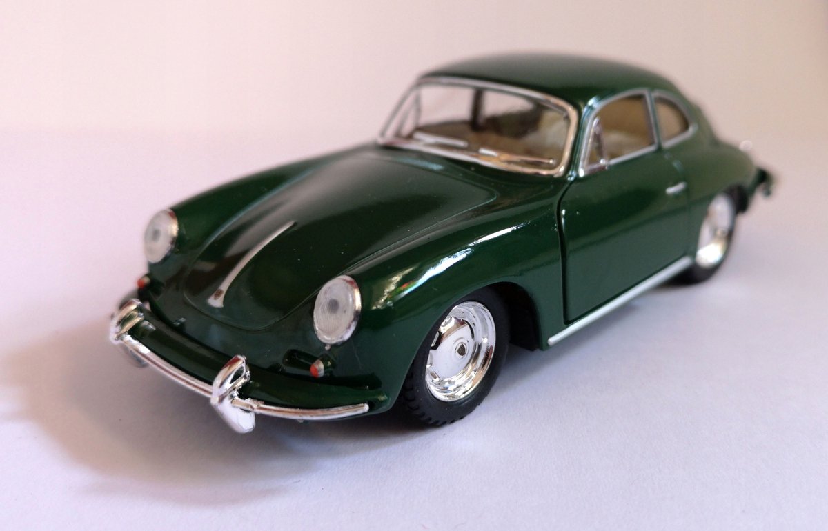 Porsche 356 B Carrera 2 Modelauto 1:32 Kinsmart - Mix Kleuren