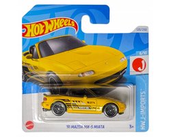 Hot Wheels '91 Mazda MX-5 Miata 2024 HTD80 - Geel 1:64