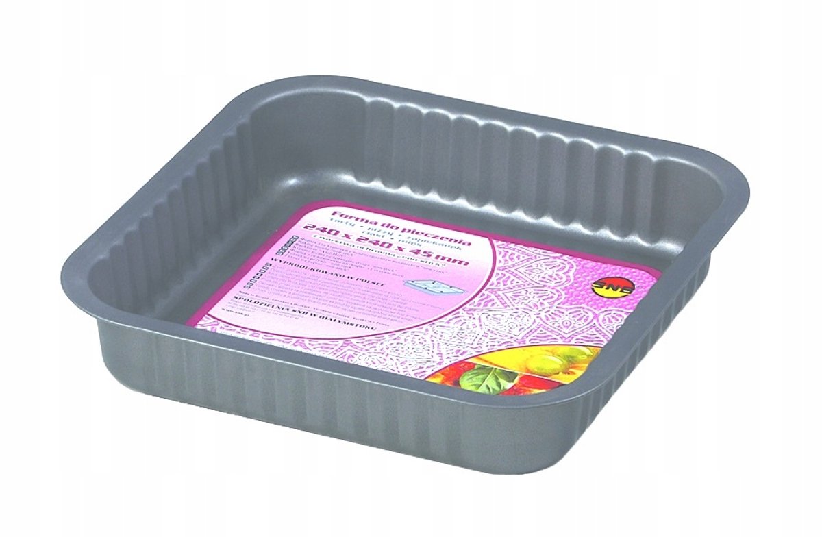 SNB Bakvorm 24x24cm - Non-stick voor Taart, Brood & Meer
